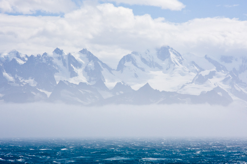 Mountains Above Cloud Bank